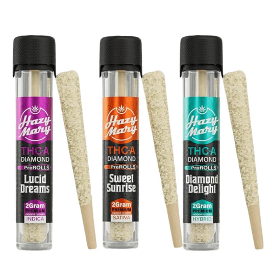 Hazy Mary Diamond Prerolls (2.5g)