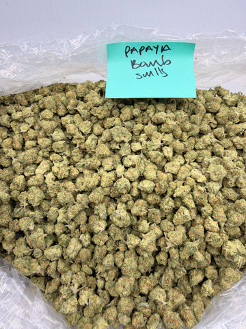 Indica-Hybrid | Papaya Bomb THCa Flower | Exotic | Potency: 36.56% THC **NEW**
