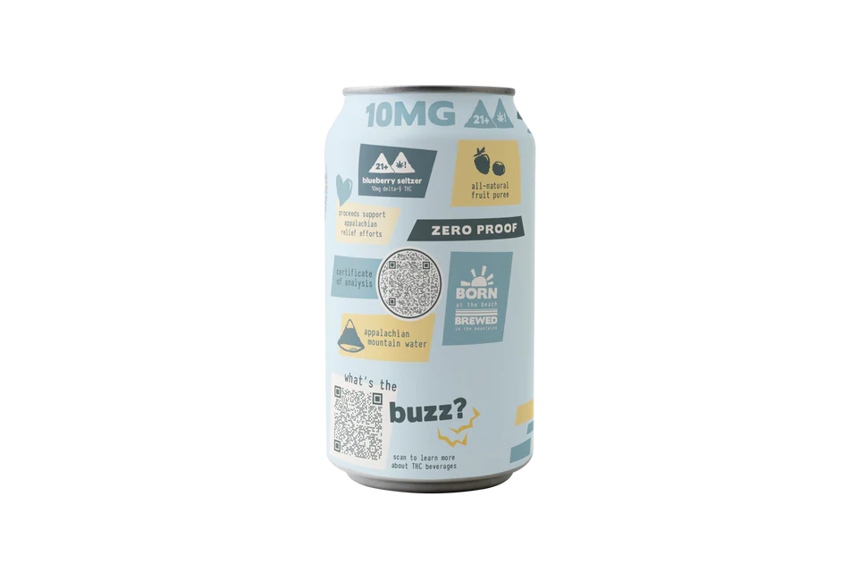 Prohibition Blueberry / Cherry Seltzer 30mg