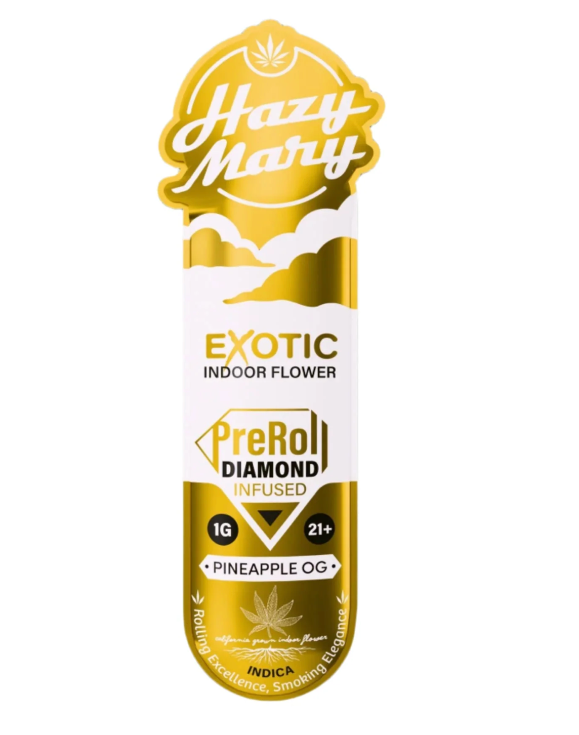 Hazy Mary Diamond Preroll (1g)