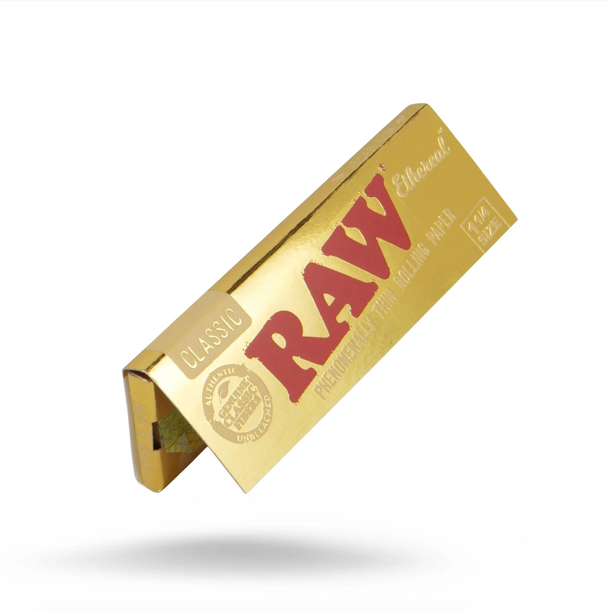 Raw Golden Rolling Paper (1 1/4)